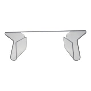 Modern Lucite Coffee Table For Sale