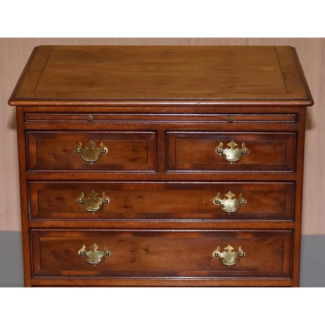 Burr Yew Wood Chest of Drawers For Sale - Image 6 of 18