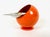 Space Age Orange Smokny Ball Ashtray by F.W. Quist, 1960s For Sale - Image 4 of 8