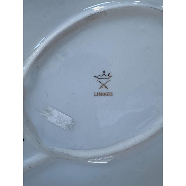 Late 20th Century Sèvres-Style Cobalt Blue & Gold Gilt Porcelain Footbath Centerpiece For Sale - Image 12 of 18