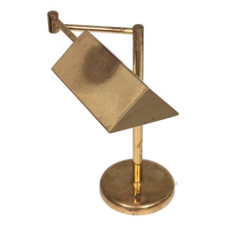 Brass Swing Arm Desk Lamp, Germany, 1970s For Sale