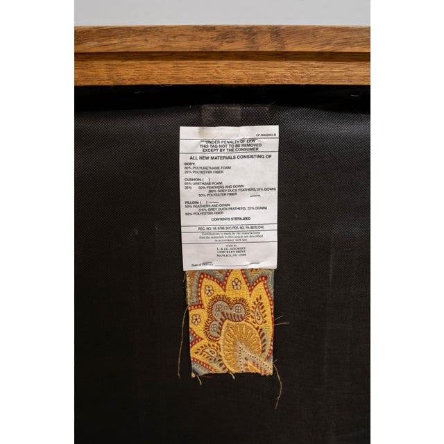 Stickley Mission Oak Arts & Crafts Upholstered Sofa For Sale - Image 17 of 17