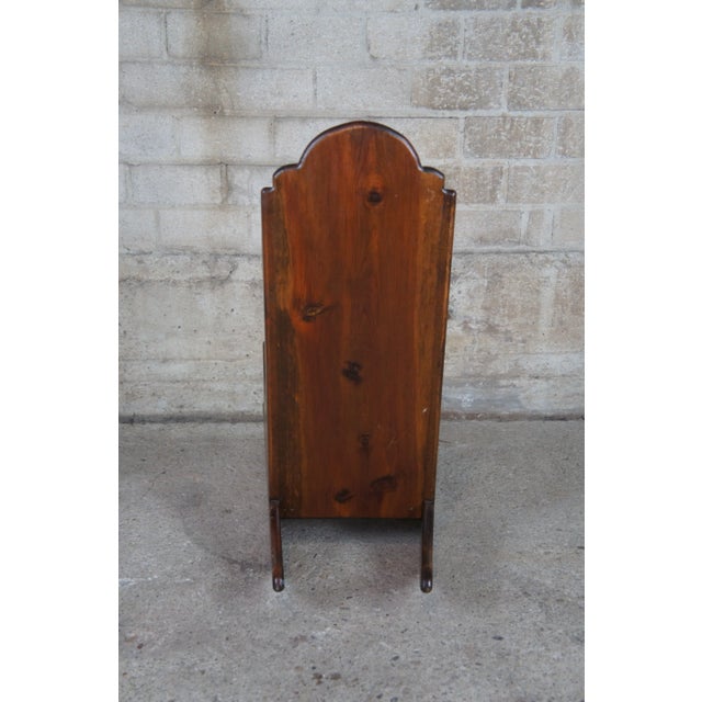 1970s American Country Pine Childs Rocking Chair For Sale - Image 6 of 12