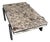 Violetta Calacatta Marble Coffee Table on Chrome Base, 1970s For Sale