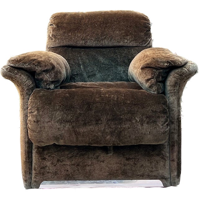 Italian Postmodern Lounge Chair From Saporiti, 1970s For Sale - Image 10 of 10