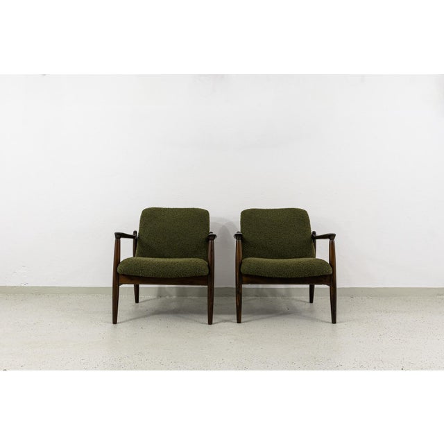 GFM-64 Armchairs by Edmund Homa, 1960s, Set of 3 For Sale - Image 15 of 18