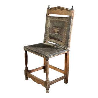 18th Century Baroque Side Chair Southern Europe For Sale