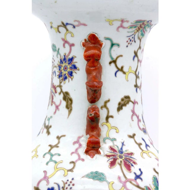 19th Century Asian Porcelain Decorative Vase For Sale - Image 9 of 10