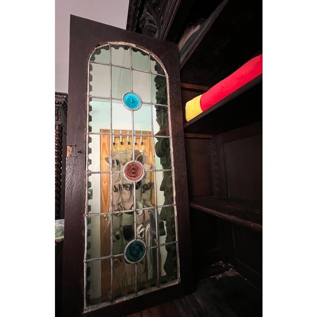 Brown 19th Century French Henri II Style Renaissance Revival Carved Oak Hunt Cabinet For Sale - Image 8 of 15