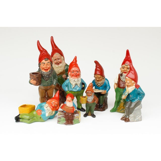 Terracotta Garden Gnome by VEB, 1970s For Sale - Image 10 of 11