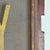 Brown Vintage Gilt "Rice & Barley" Country General Store Mesh Screen With Wood Frame For Sale - Image 8 of 9