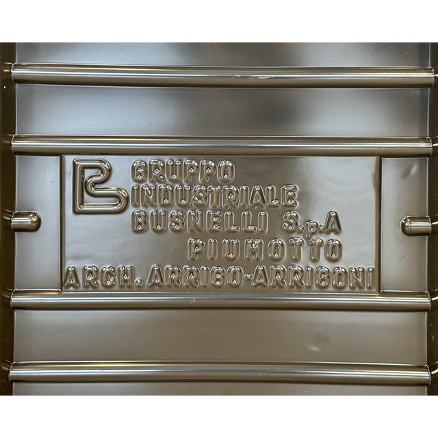 Black Piumotto Sofa in Black Leather by Arrigo Arrigoni for Busnelli, 1970s For Sale - Image 8 of 18