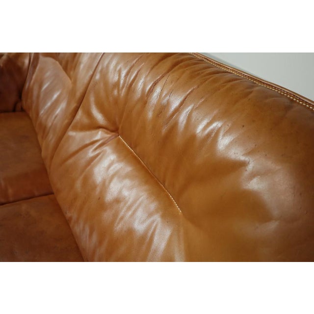 DS-16 Leather Sofa from de Sede, Switzerland, 1970s For Sale - Image 16 of 18