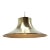 Mid-Century Pendant in Brass by Napako, 1970s For Sale