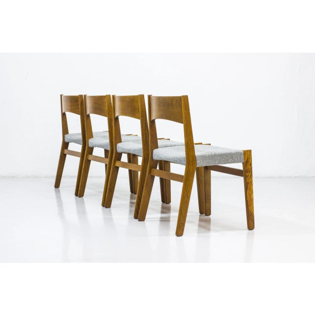 Dining Chairs by John Vedel Rieper for Erhard Rasmussen, 1957, Set of 4 For Sale - Image 4 of 13