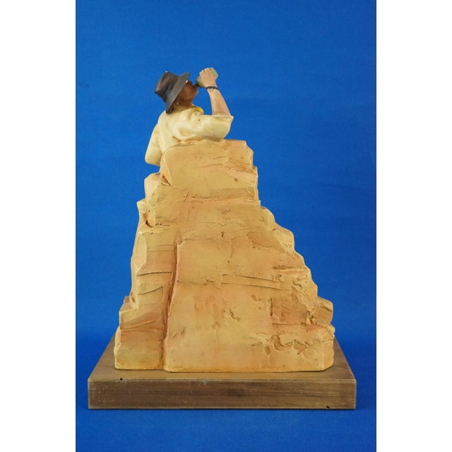 1970s Advertising Resin Model Australian Adventurer Figurine from Avirex, United States, Late 20th Century For Sale - Image 5 of 18