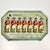 French 1940s Vintage French Empire Boho Chic Foot Riflemen Regiment Metal Tray. For Sale - Image 3 of 15