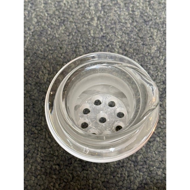 Vintage Cut Crystal Decanter For Sale - Image 9 of 12