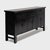 This antique coffer from China's Shanxi province has a simple, clean-lined form and a striking finish of dark lacquer. The...