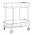 A must-have for entertaining, this contemporary 2-tier octagon bar cart makes it easy to serve guests in grand style. it's...