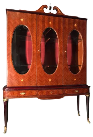 Mid-Century Italian Cabinet Vitrine Attributed to Paolo Buffa