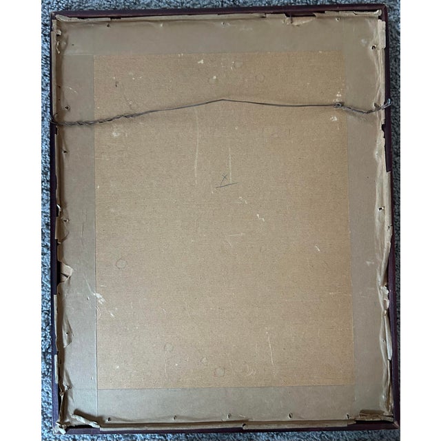 Antique 1944 Pastel Portrait of a Young Blond Boy For Sale In Philadelphia - Image 6 of 6