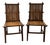19th Century Pair of Chinese "Country Ming" Southern Official’s Hat Chairs For Sale