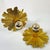 Gold Mid-Century Hollywood Regency Gilded Sunburst Wall Sconces, 1950s, Set of 2 For Sale - Image 8 of 10