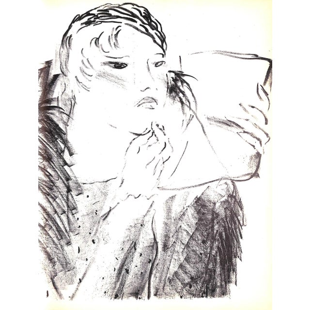 Paper "Variations Drawings, Water Colors, Etchings and Lithographs by Vertes" 1961 Roger-Marx. Claude [Text By] For Sale - Image 7 of 12