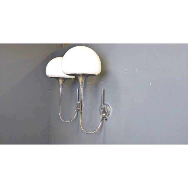 Mid-Century Italian Wall Lamps by Goffredo Reggiani for Reggiani, 1970, Set of 2 For Sale - Image 11 of 15