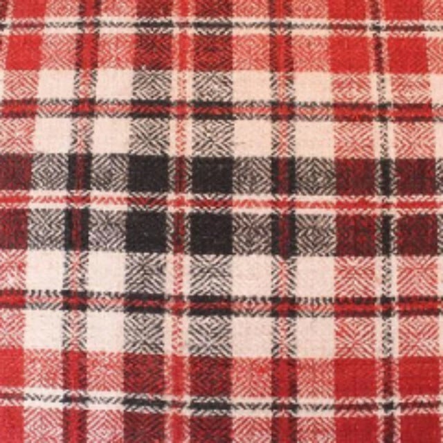 2010s Custom Bench Upholstered in Handwoven French Linen Textile For Sale - Image 5 of 8