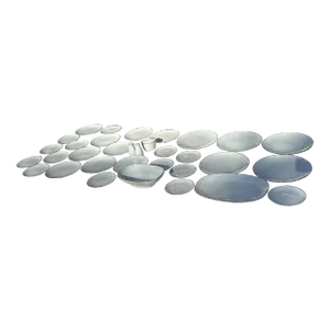 1970s Japanese Noritake Ceramic and Silver Plate Set- 41 Pieces