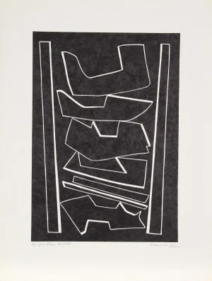 III-2 from La Magnanerie de la Ferrage, Alberto Magnelli Etching