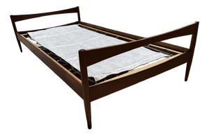Mid-Century Modern Scandinavian Model Dagmar Teak Bed, 1960