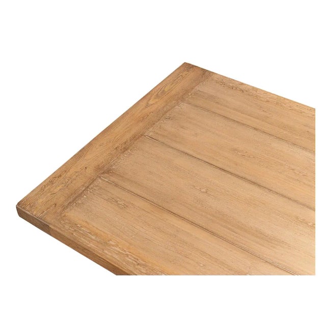 Rustic Reclaimed Pine Desk For Sale - Image 4 of 6