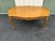 Brown French Country Fruitwood Extension Dining Table- Attr. To Century Furniture For Sale - Image 8 of 12