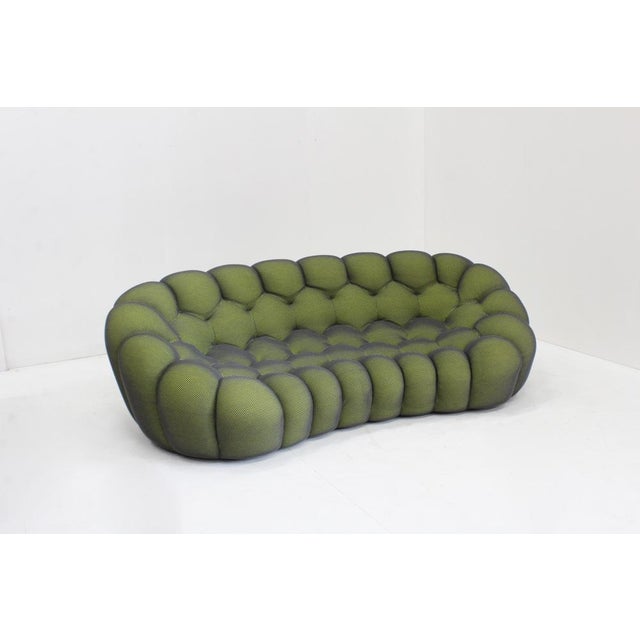 Bubble Sofa in Green from Roche Bobois, 2010s For Sale - Image 10 of 12