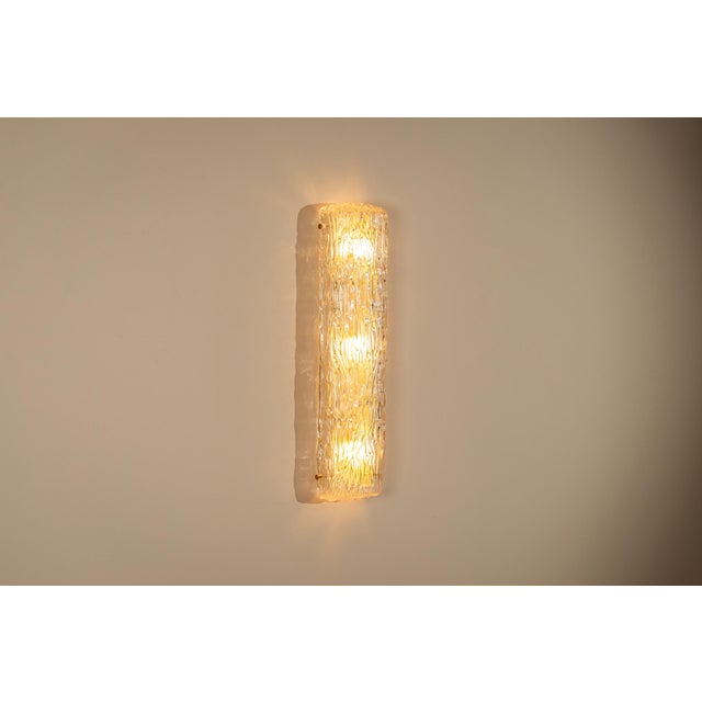 Mid-Century Modern Bambu Wall Lamp from Venini, Italy, 1970s For Sale - Image 3 of 13