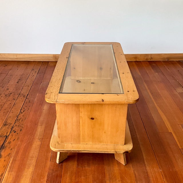 Mid 20th Century Mid 20th Century Folk Art Coffee Table For Sale - Image 5 of 13