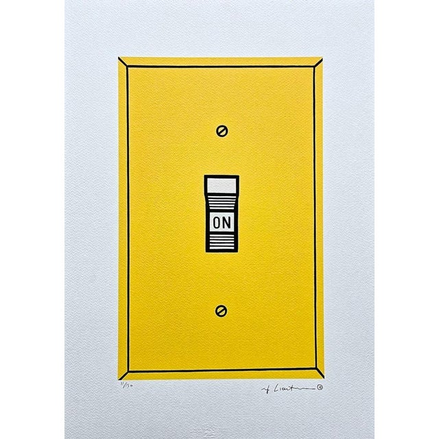 After Roy Lichtenstein, "He", 1990s, Silk-Screen For Sale