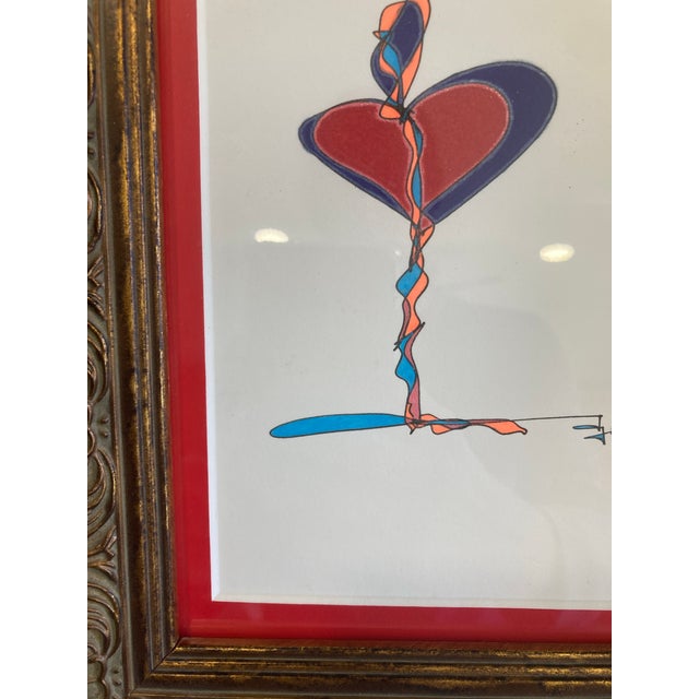 Modern Pen & Ink Drawing by Native American Artist D. G. Smalling For Sale In Oklahoma City - Image 6 of 7