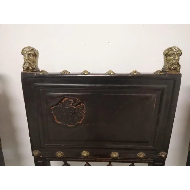 Louis XVIII Style Chairs, 19th Century, Set of 4 For Sale - Image 11 of 12