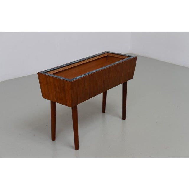 Mid-Century Modern Mid-Century Modern Danish Teak Planter, 1960s For Sale - Image 3 of 16