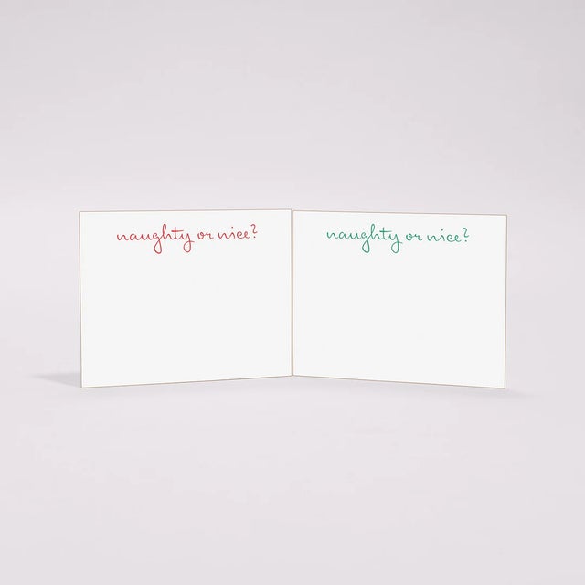 Contemporary Dear Annabelle Santa's List Place Cards - Set of 24 For Sale - Image 3 of 5