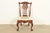 An outstanding Chippendale or Georgian style side chair or dining chair In the manner of Baker Furniture USA, Circa 1980s...