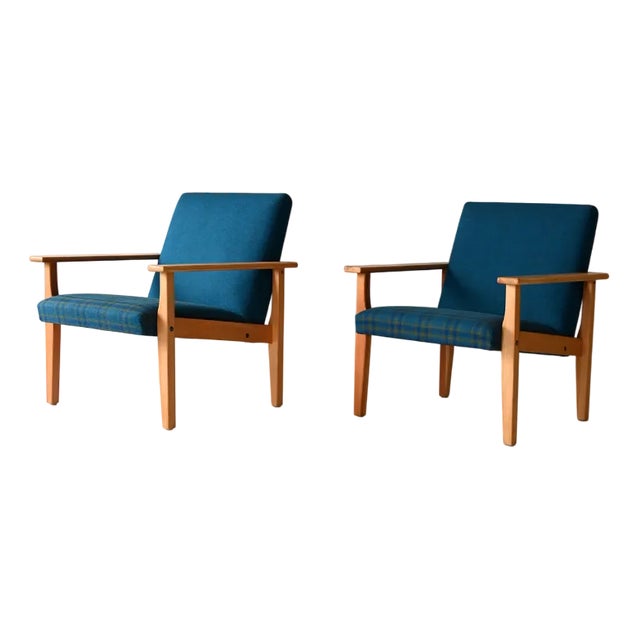 Set of Lounge Chairs by Svein Bjørneng, 1960s For Sale