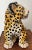 Hollywood Regency Mid Century Hollywood Regency Glazed Terracotta Italian Leopard or Cheetah Cub Figurine For Sale - Image 3 of 9