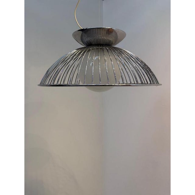 Vintage Moana Pendant Lamp from Guzzini For Sale - Image 4 of 5