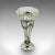1900s Edwardian Small Antique Stem Vase, English, Silver, Glass, Decor, Art Nouveau For Sale - Image 6 of 11
