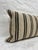 Turkish Hemp Pillow Cushion Natural Beige Black Pillow Cushion Cover 16" x 24" For Sale - Image 4 of 4